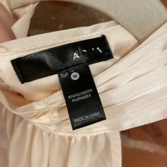 AQUA White/Cream Top - Picture 4 of 4